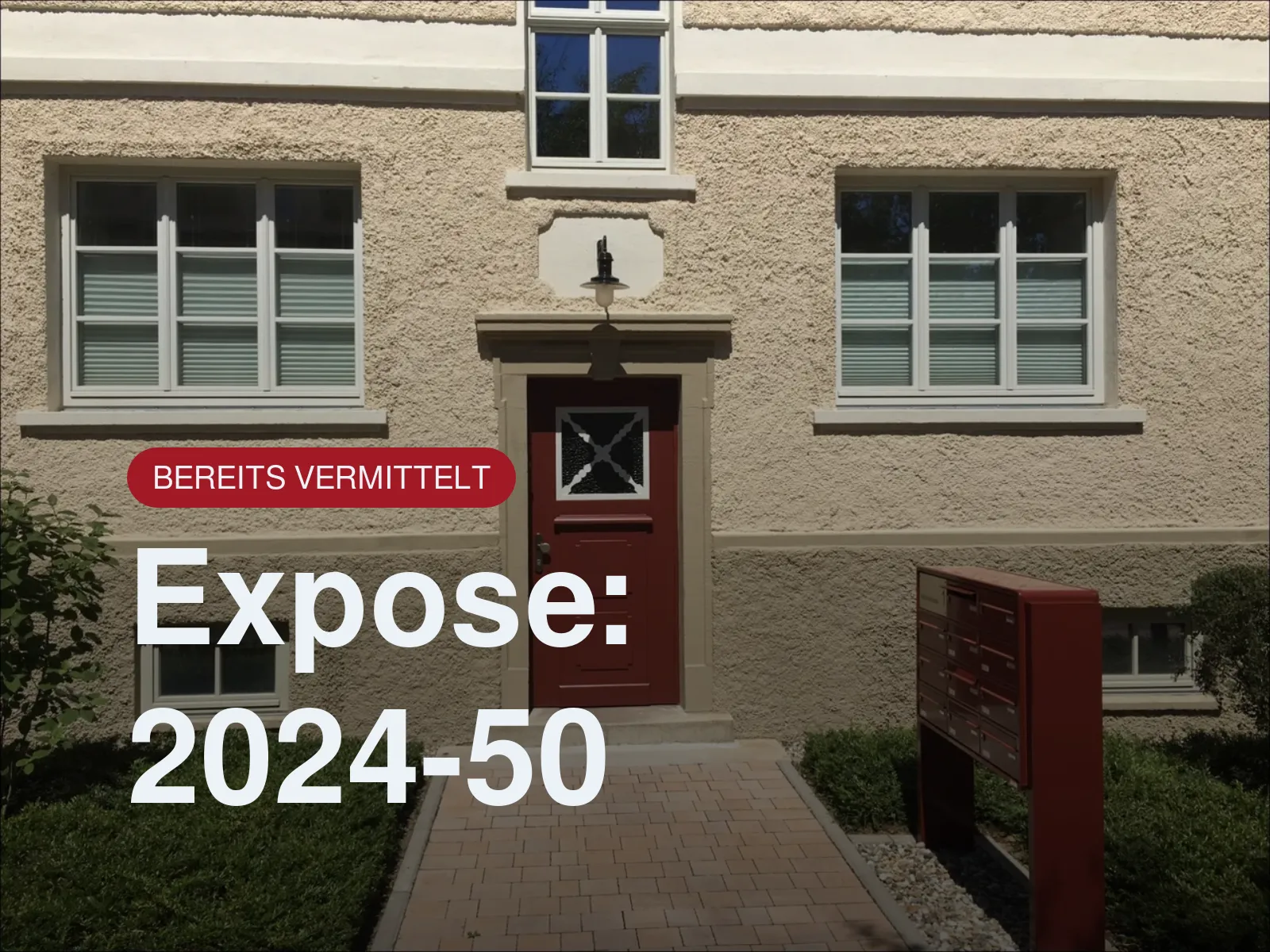 Nicht mehr verfügbar: Expose: 2024-50